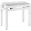 Taburete de Piano Stagg PB36WHMVWH Blanco