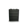 Rackera con Ruedas 8 Unidades Ross Pa 8UW-17-ABS