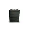 Rackera con Ruedas 8 Unidades Ross Pa 8UW-17-ABS