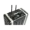 Rackera con Ruedas 6 Unidades Ross Pa 6UW-17-ABS
