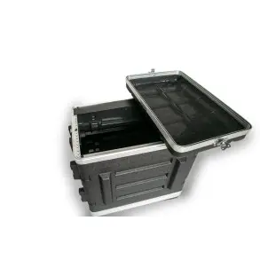Rackera con Ruedas 6 Unidades Ross Pa 6UW-17-ABS