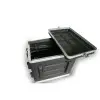 Rackera con Ruedas 6 Unidades Ross Pa 6UW-17-ABS