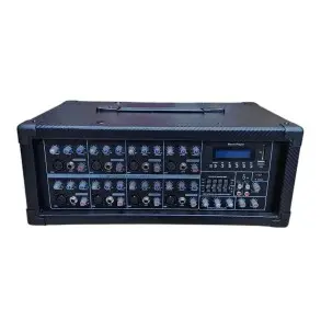 Sistema De Sonido Completo Potencia Bafles 12" Accesorios Ross Pa PW-3012A-8F