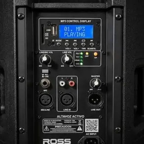 Bafle Activo 15"Bluetooth Ross Pa PR-3615C