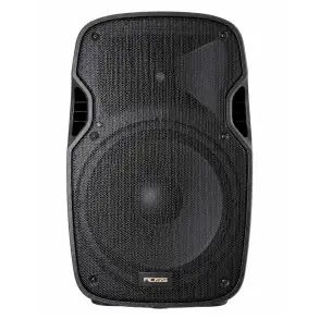 Sistema De Sonido Completo Potencia Bafles 15" Accesorios Ross Pa PP-2915-8F