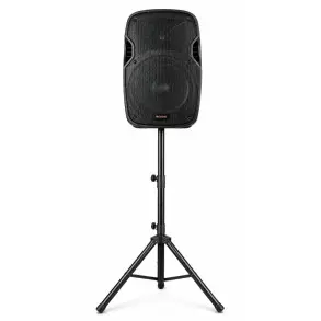 Sistema De Sonido Completo Potencia Bafles 15" Accesorios Ross Pa PP-2915-8F