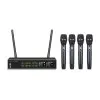 Sistema De Micrófono Inalambricos Cuadriple Mano Ross Pa FU-4007