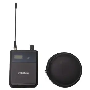 Receptor Bodypack&nbsp;con Auricular Sistema FUM002 Ross Pa FUM002-BP-MET