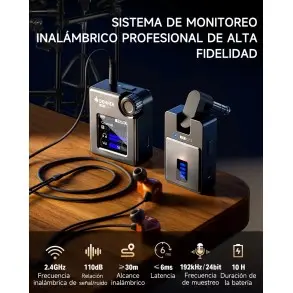 Sistema De Monitoreo In Ear Donner EC7154