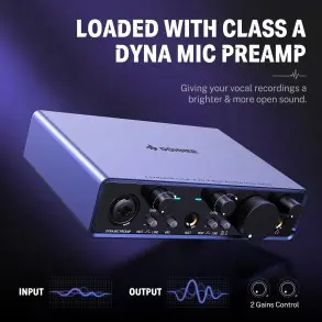 Interfaz De Audio 2 Canales Donner EC1344