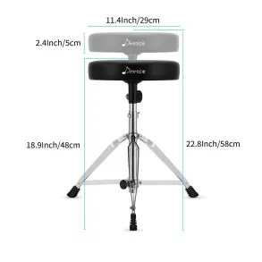 Banqueta De Bateria Donner EC1200