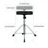 Banqueta De Bateria Donner EC1200