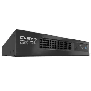 Potencia Instalacion Con Red 2 Zonas 120W 70-100 V Qsc SPA-QF60X2-NA