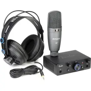 Pack Grabacion Audiobox Go Fender Presonus
