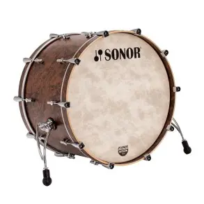 Bateria Sonor Momentum 3 Cuerpos Con Bombo De 22" California Burl
