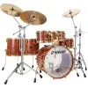 Bateria Sonor 150Th Signature 6 Cuerpos Color Brown Fade Bombo 22x16"