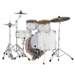 Batería Pearl Export Series Pure White 5 Cuerpos