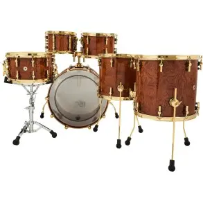 Bateria Sonor 150Th Signature 6 Cuerpos Color Brown Fade Bombo 22x16"
