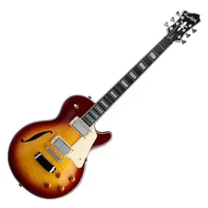 Guitarra Electrica Hagstrom 2 Micrófonos Hagstrom Custom 62 Vintage Sunburst SUSWEF-VSB