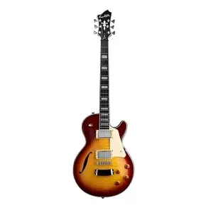 Guitarra Electrica Hagstrom 2 Micrófonos Hagstrom Custom 62 Vintage Sunburst SUSWEF-VSB