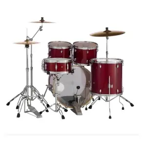 Batería Pearl Export Laqued Natural Cherry 5 Cuerpos