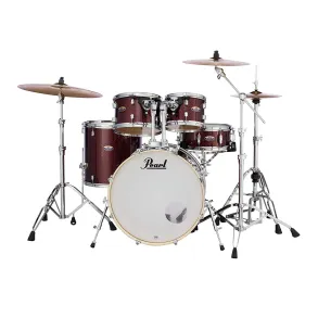 Batería Pearl Decade Maple Crimson Galaxy 5 Cuerpos