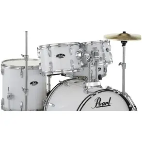 Bateria Roadshow 5 Cuerpos Bombo 22" 5 Fierros con Banqueta y Portapalillos Pearl RS525MSB/C 33