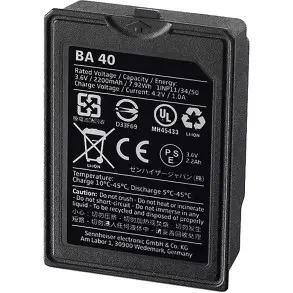 Batería Recargable Litio Transmisores SENNHEISER BA 40