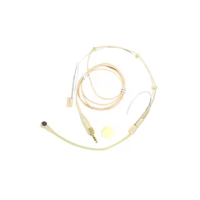 Microfono Vincha Piel Conector Mini Plug Transmisor Sennheiser Relacart HM-P07