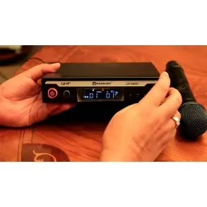 Sistema Inalambrico Microfono de Mesa Relacart UR-222 B22