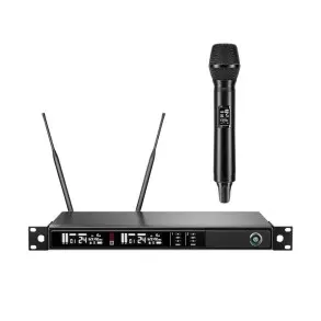 Sistema Inalambrico Relacart Dual True Diversity Microfono de Mano