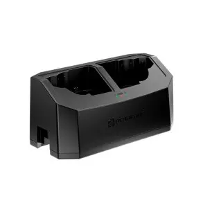 Sistema Inalambrico Microfono de Mano con Base y Pilas Recargables