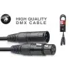 Cable XLR DMX Iluminacion Pro 1,5 metros Stagg SDX153