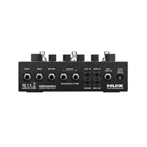 Pedalera Monarch Nux NMA-3AAP