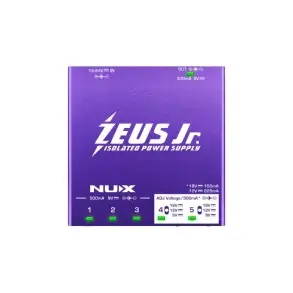 Fuente de alimentacion Mlultiple Pedales Nux ZEUS JR NIP-Z6