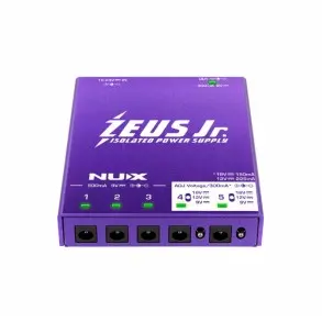 Fuente de alimentacion Mlultiple Pedales Nux ZEUS JR NIP-Z6