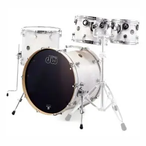 Bateria 4 Cuerpos Bombo 22 Performance Dw DRPF1822WM