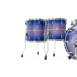 Bateria Pearl Professional Series 5 Cuerpos Bombo 22 Color Royal Blue Burst