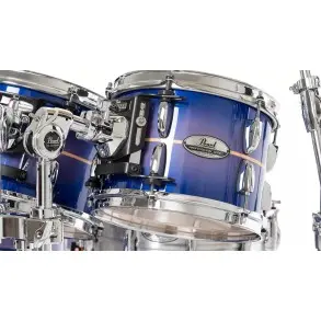 Bateria Pearl Professional Series 5 Cuerpos Bombo 22 Color Royal Blue Burst