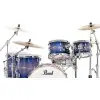 Bateria Pearl Professional Series 5 Cuerpos Bombo 22 Color Royal Blue Burst