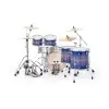 Bateria Pearl Professional Series 5 Cuerpos Bombo 22 Color Royal Blue Burst