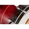 Bateria Profesional Series 4 Cuerpos Bombo 22 Pearl Red Burst Stripe