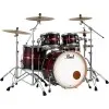 Bateria Profesional Series 4 Cuerpos Bombo 22 Pearl Red Burst Stripe