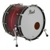 Bateria Profesional Series 4 Cuerpos Bombo 22 Pearl Red Burst Stripe