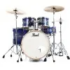 Bateria Pearl Professional Series 4 Cuerpos Bombo 22 Color Royal Blue Burst