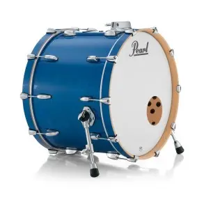 Bateria Pearl Professional Series 4 Cuerpos Bombo 22 Color Sheer Blue