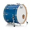Bateria Pearl Professional Series 4 Cuerpos Bombo 22 Color Sheer Blue