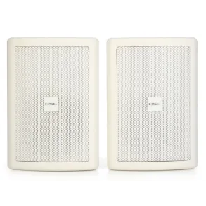 Bafles Instalacion 4,5"+Tw 1" IP44 Qsc AC-S4T-WH