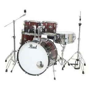 Bateria Roadshow 5 Cuerpos Bombo 22" 4 Fierros con Banqueta y Portapalillos Pearl RS525MS/C 757