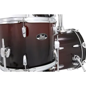 Bateria Roadshow 5 Cuerpos Bombo 22" 4 Fierros con Banqueta y Portapalillos Pearl RS525MS/C 757